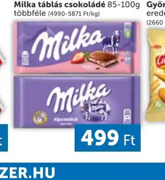 PRIVÁT Milka táblás csokoládé ajánlat