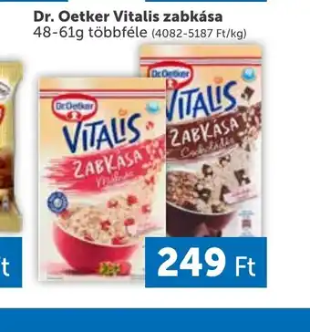 PRIVÁT Dr. Oetker Vitalis zabkása ajánlat