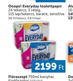 PRIVÁT Oooops! Everyday toaletpaper ajánlat