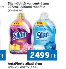 PRIVÁT Silan öblítő koncentrátum ajánlat