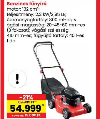 Interspar Benzinnes fűnyír ajánlat