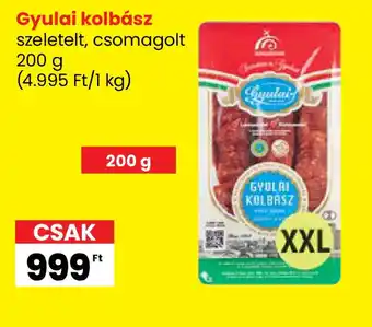 Interspar Gyulai kolbász ajánlat