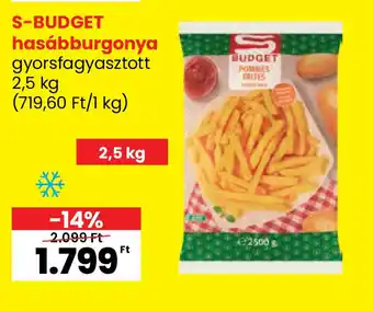 Interspar S-Budget Hasábburgonya ajánlat