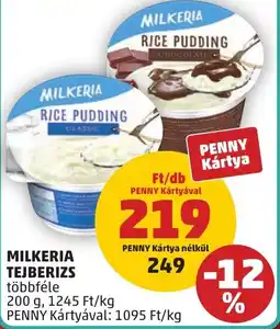 PENNY Milkeria tejberizs ajánlat