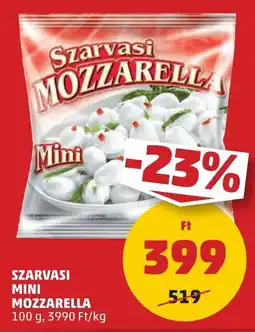 PENNY Szarvasi mini mozzarella ajánlat