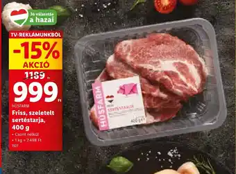 Lidl Húsfarm friss, szeletelt sertés tarja ajánlat