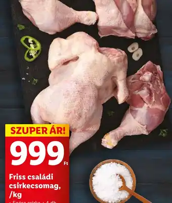 Lidl Friss családi csirkecsomag ajánlat