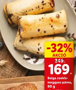 Lidl Belga csokis-meggyes párna ajánlat