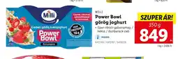 Lidl Milli Power Bowl görög joghurt ajánlat