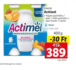 Lidl Danone Actimel Immunrendszer ajánlat