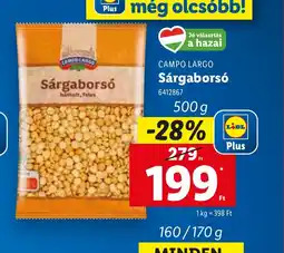 Campo Largo Sárgabors