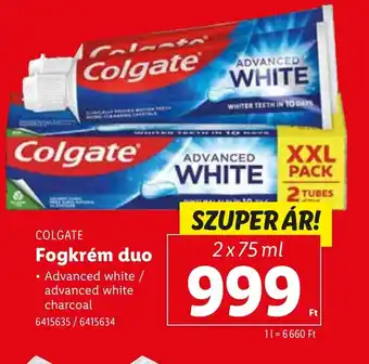 Lidl Colgate Fogkrém duo ajánlat