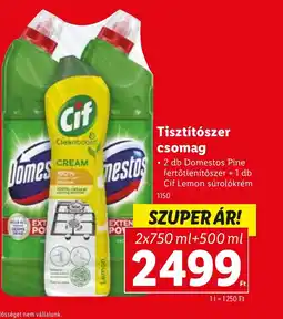 Lidl Tisztítszer csomag ajánlat