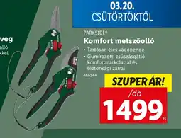 Lidl Parkside Komfort Metszőoll ajánlat