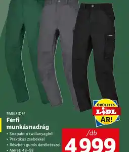 Lidl Parkside Férfi Munkásnadrág ajánlat