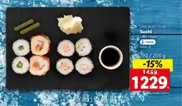 Lidl Chef Select To Go Sushi ajánlat