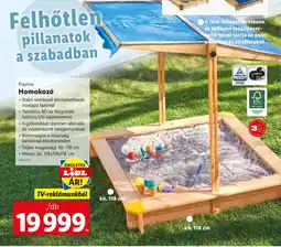 Lidl Playtive Homokoz ajánlat