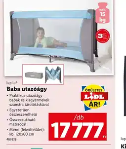 Lidl Lupilu Baba utazágy ajánlat