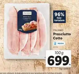 Lidl Italiano Prosciutto Cotto ajánlat