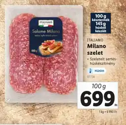 Lidl Italiano Milano szelet ajánlat