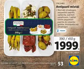 Lidl Italiano Antipasti Mix ajánlat