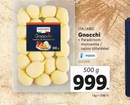 Lidl Italiano Gnocchi ajánlat