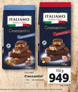 Lidl ITALIAMO Croccantini ajánlat