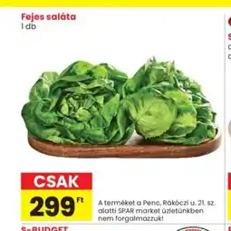 Spar Market Fejes saláta ajánlat