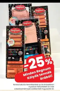 Spar Market Minden Regnum Kölyök termék árából! ajánlat