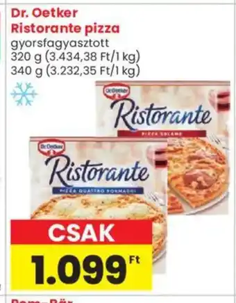 Spar Market Dr. Oetker Ristorante pizza ajánlat