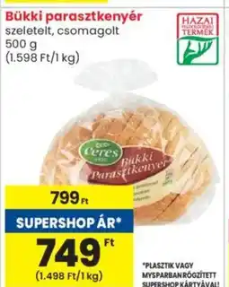 Spar Market Bükki parasztkenyér ajánlat