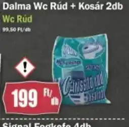 FullDiszkont Dalma Wc Rúd + Kosár ajánlat