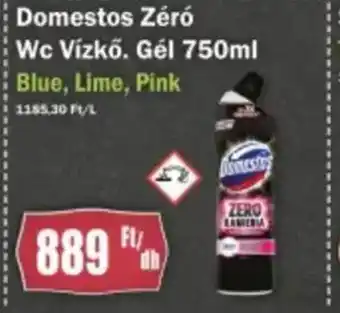 FullDiszkont Domestos Zéró Wc Vízkő. Gél ajánlat