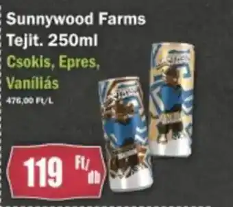 FullDiszkont Sunnywood Farms Tejit ajánlat