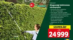 Lidl Parkside Magassági elektromos sövénynyíró ajánlat