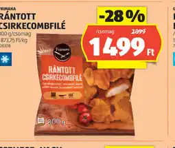 ALDI Rántott Csirkecombfilé ajánlat