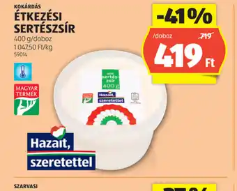 ALDI Étkezési sertészsír ajánlat