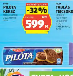 ALDI Győri Pilóta keksz ajánlat