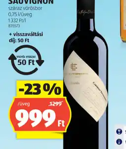 ALDI Cabernet Sauvignon ajánlat