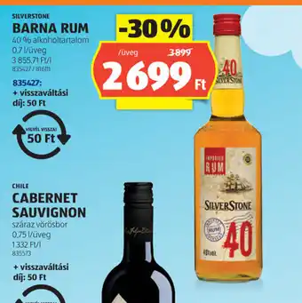 ALDI Barna Rum Silverstone ajánlat