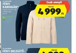 ALDI Férfi Kardigán ajánlat