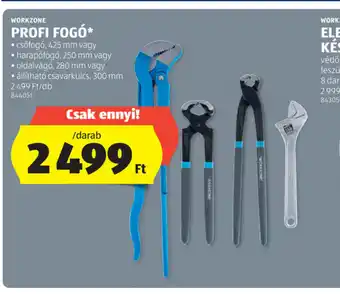 ALDI Profi Fogó ajánlat