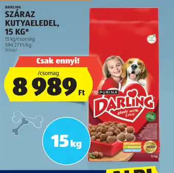 ALDI Darling Száraz Kutyaeledel ajánlat