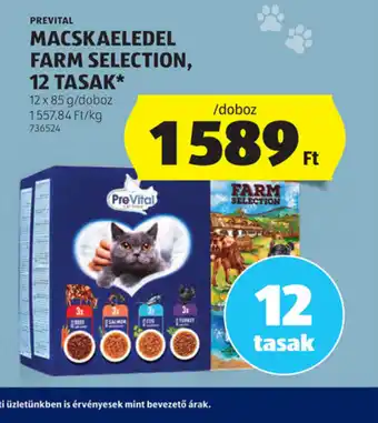 ALDI Macskaeledel Farm Selection ajánlat