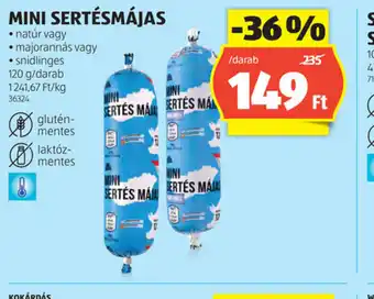 ALDI Mini Sertésmájas ajánlat