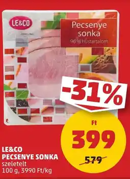 PENNY LE&CO Pecsenye sonka ajánlat