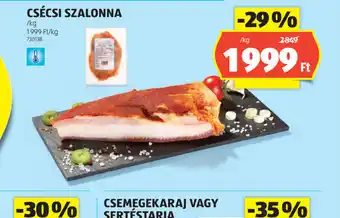 ALDI Csécsi szalonna ajánlat