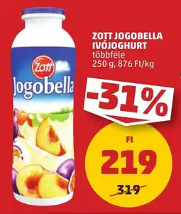 PENNY Zott Jogobella ivójoghurt ajánlat