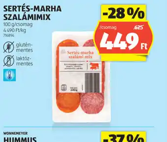 ALDI Sertés-marha szalámi mix ajánlat