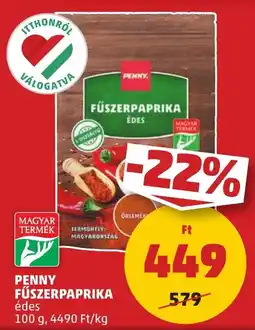 PENNY Penny fűszerpaprika ajánlat